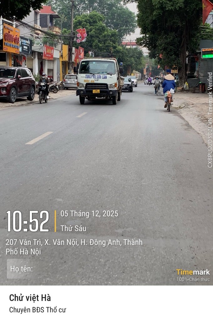 Bán đất Đông Tây Vân Nội Đông Anh Hà Nội